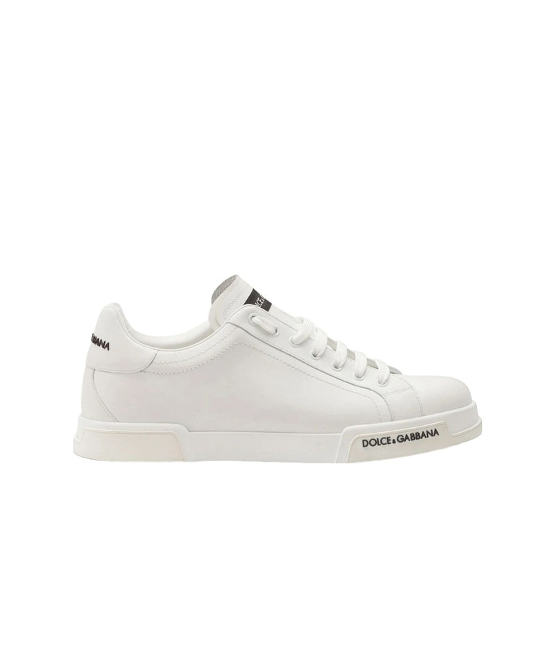 DOLCE&GABBANA SNEAKER PORTOFINO IN VITELLO NAPPATO