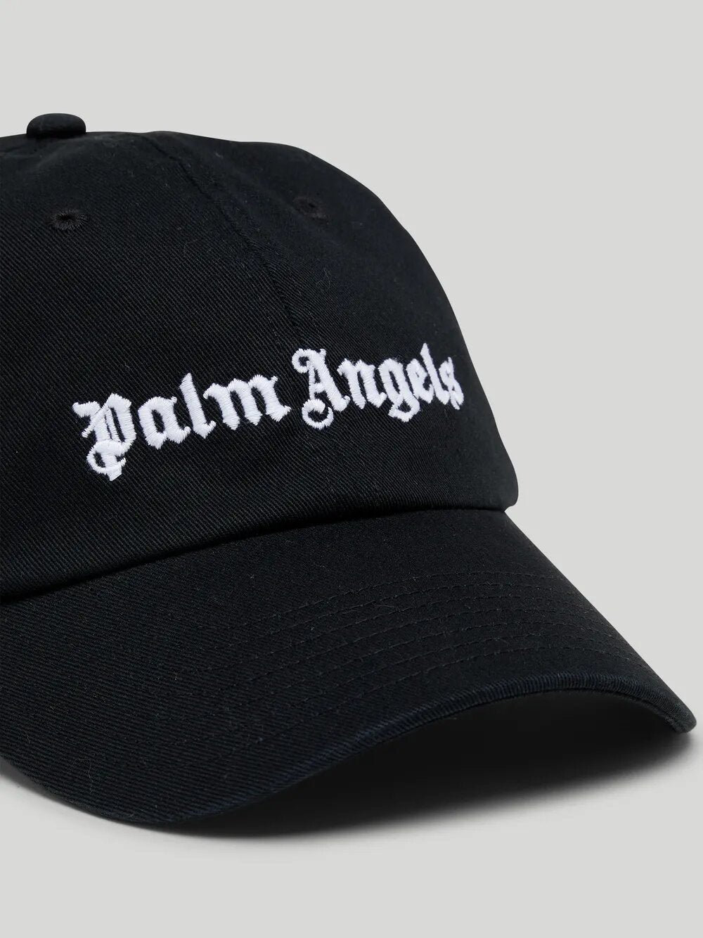 CAPPELLO CON LOGO NERO- PALM ANGELS