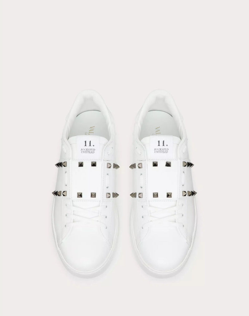 VALENTINO SNEAKER ROCKSTUD UNTITLED IN VITELLO