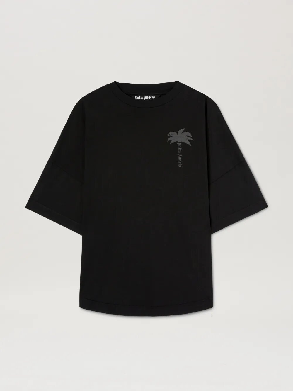 T-shirt con stampa palme oversize- PALM ANGELS