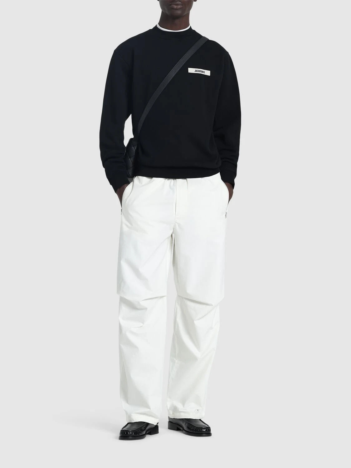 Jacquemus Felpa Le Cotton Gros Grain