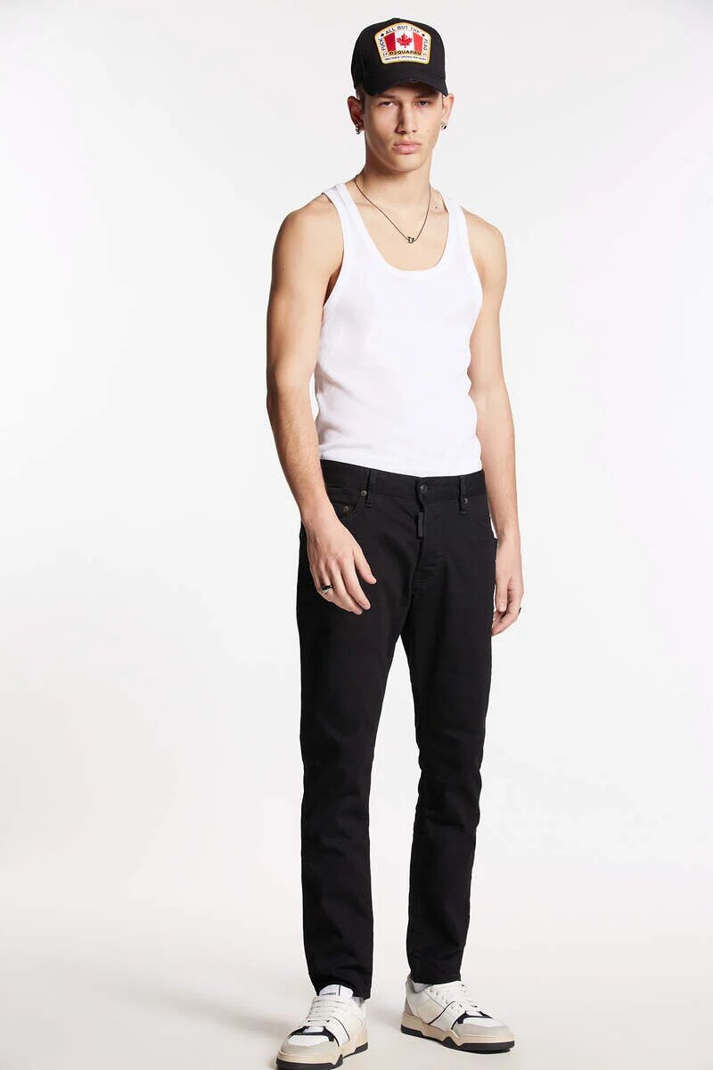 DSQUARED2 BLACK BULL SKATER JEANS