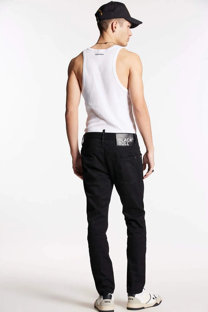 DSQUARED2 BLACK BULL SKATER JEANS