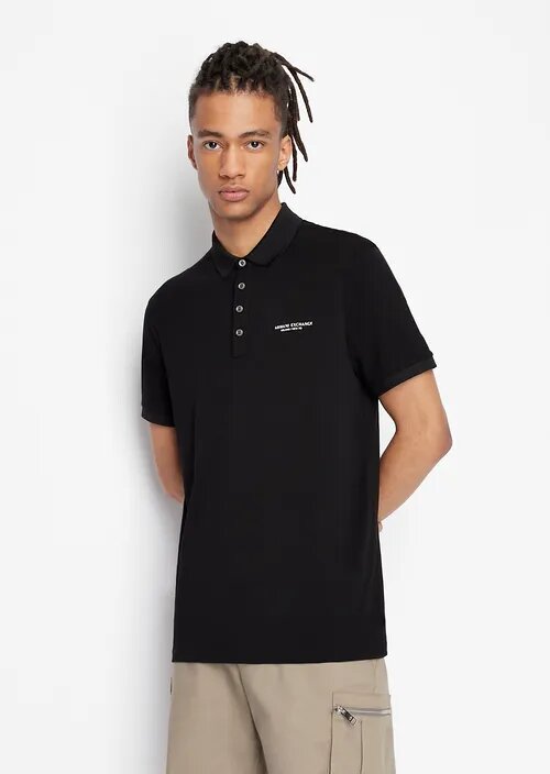 ARMANI EXCHANGE Polo in jersey Milano/New York